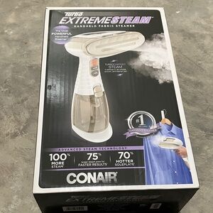 Turbo ExtremeSteam Handheld Fabric Steamer - White